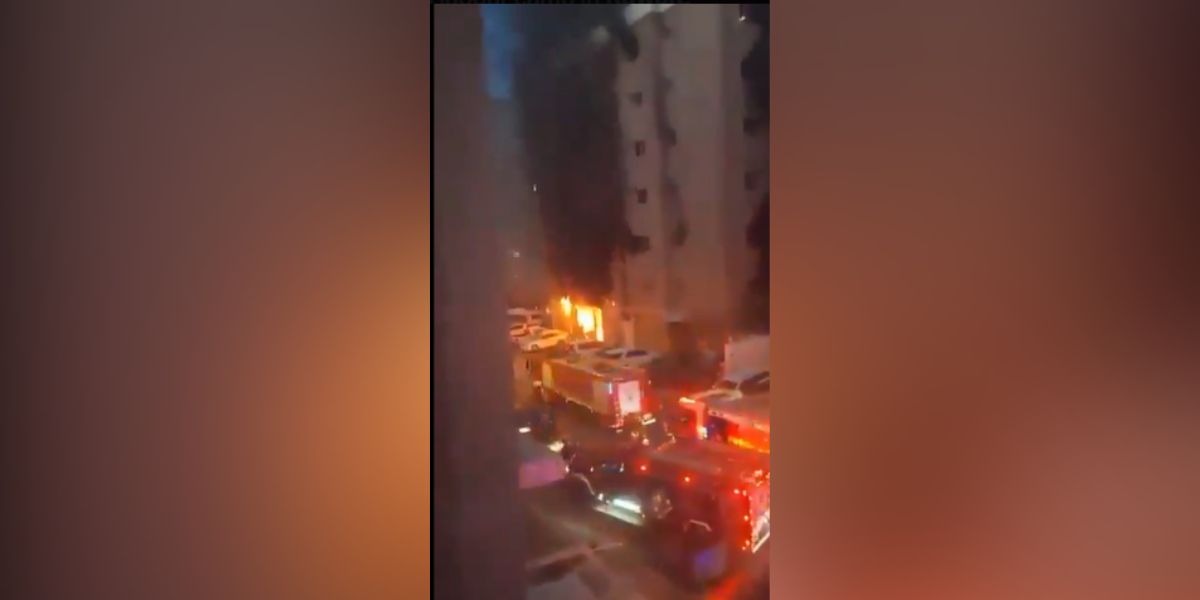 Kuwait fire tragedy Mangaf