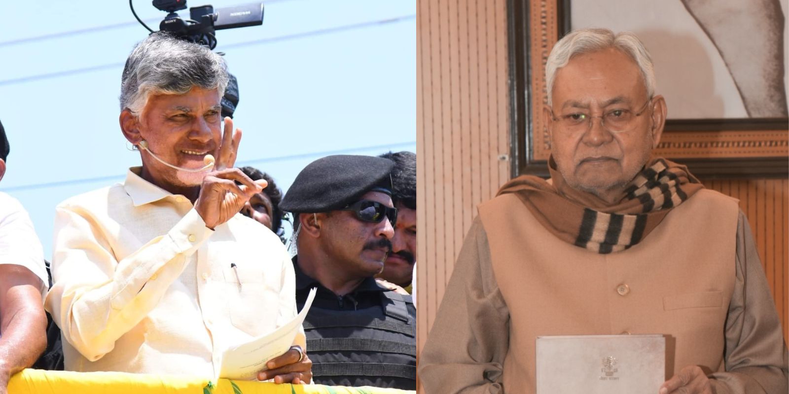 Chandrababu Naidu and Nitish Kumar