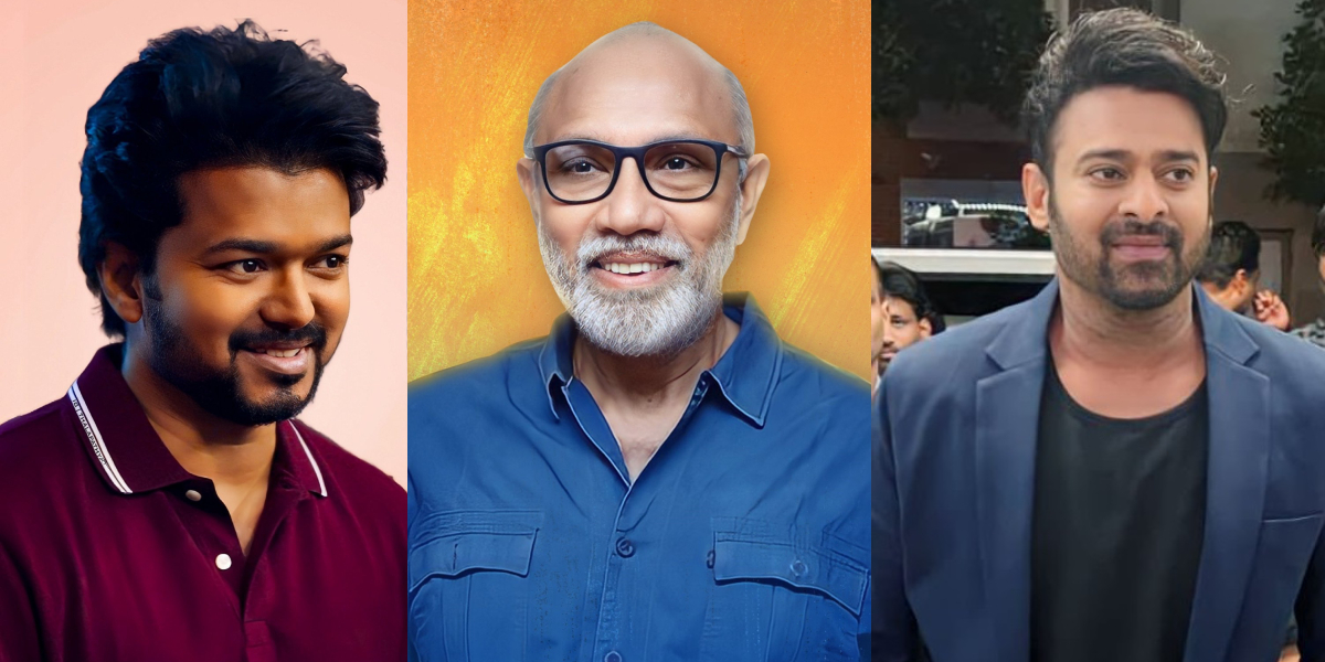 Vijay, Sathyaraj, and Prabhas