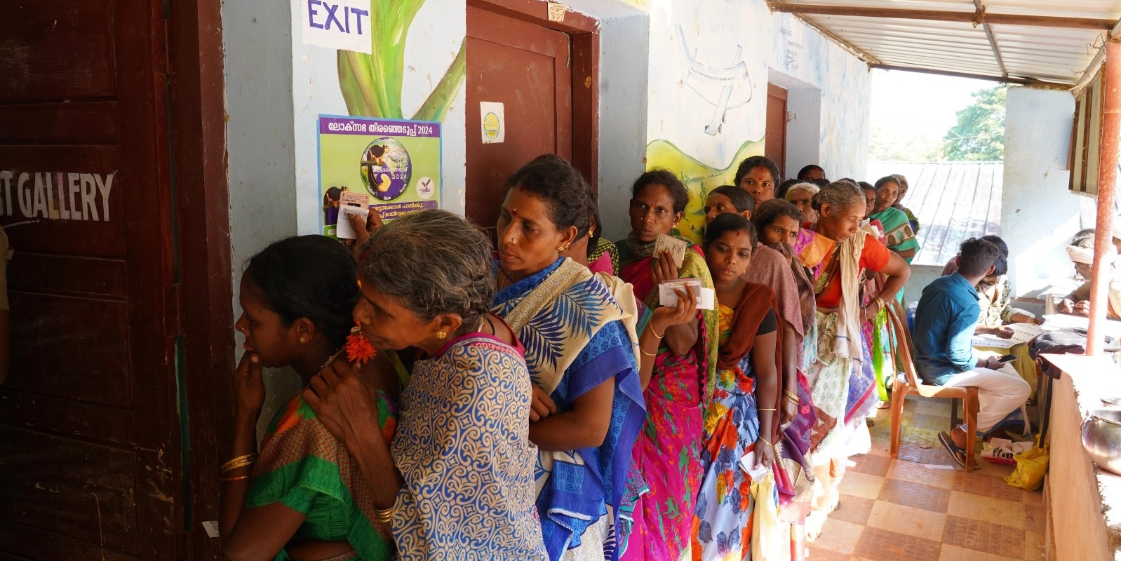 File photo of voters in Kerala