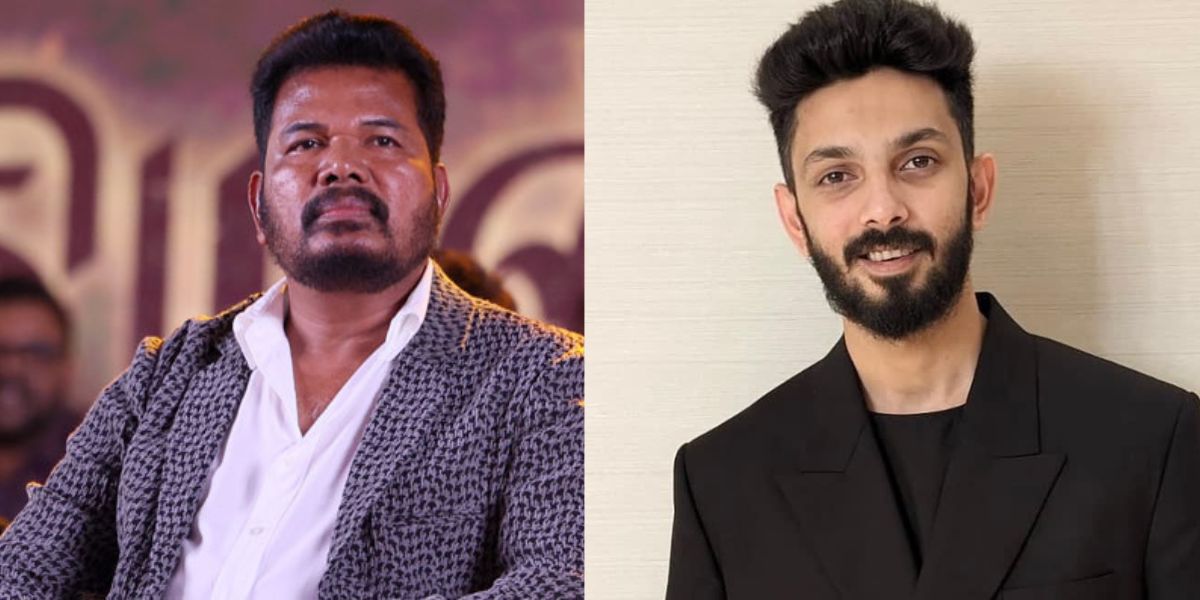 Shankar (left); Anirudh (right). Pic: X