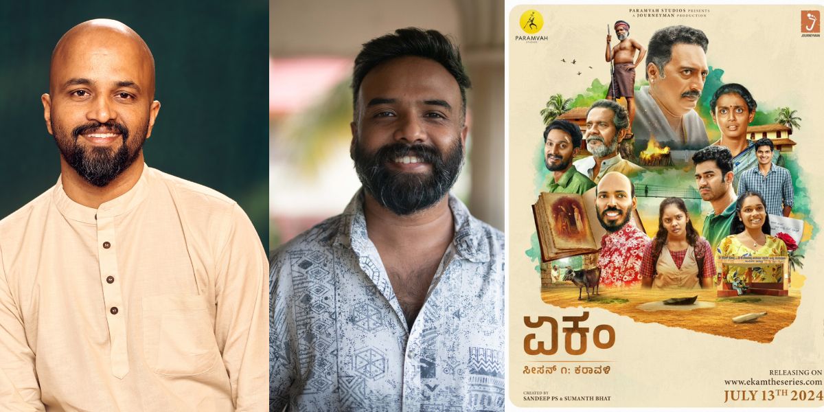 For Sumanth Bhat and Sandeep PS, creating a web series like 'Ekam' was akin to venturing into uncharted territory right from the word go. (Supplied)