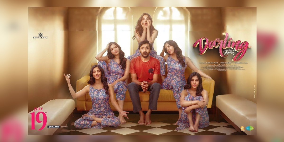 A poster of Aswin Raam's directorial Darling