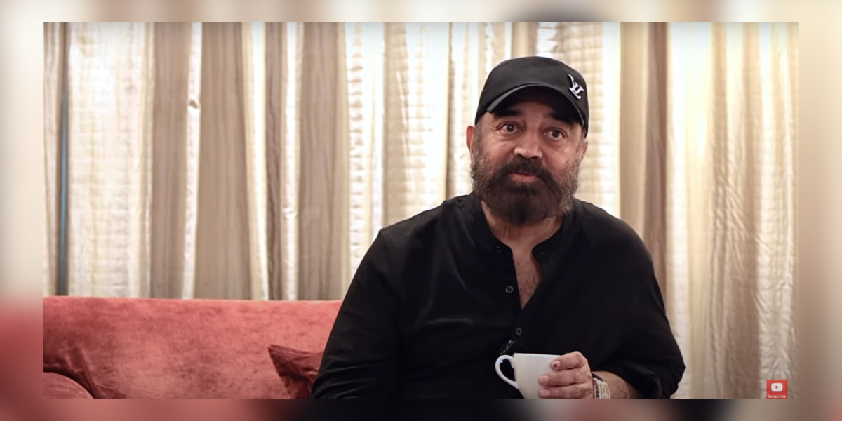 A screengrab from Kamal Haasan's special note video on Kalki 2898 AD success