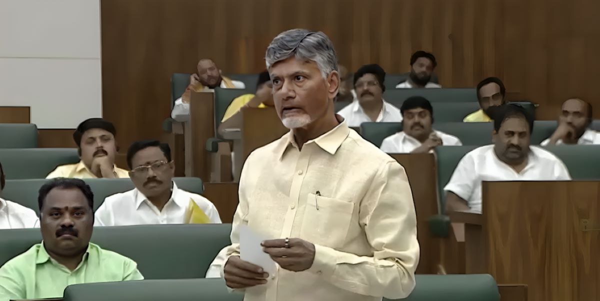 Chandrababu Naidu in the AP Assembly