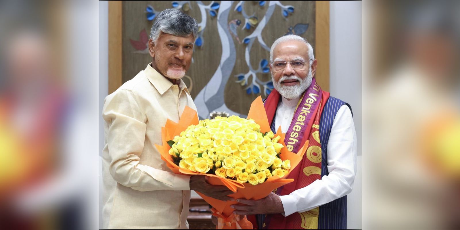 Chandrababu Naidu meets PM Modi
