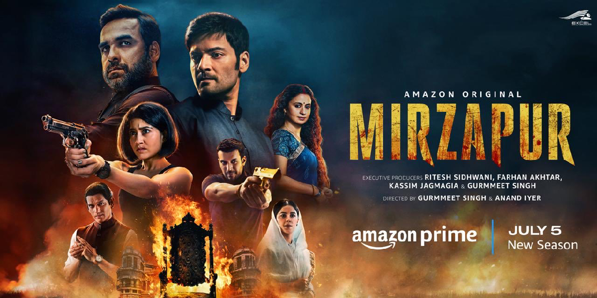 Director duo Gurmmeet Singh and Anand Iyer's Mirzapur Season 3 is available on Amazon Prime Video