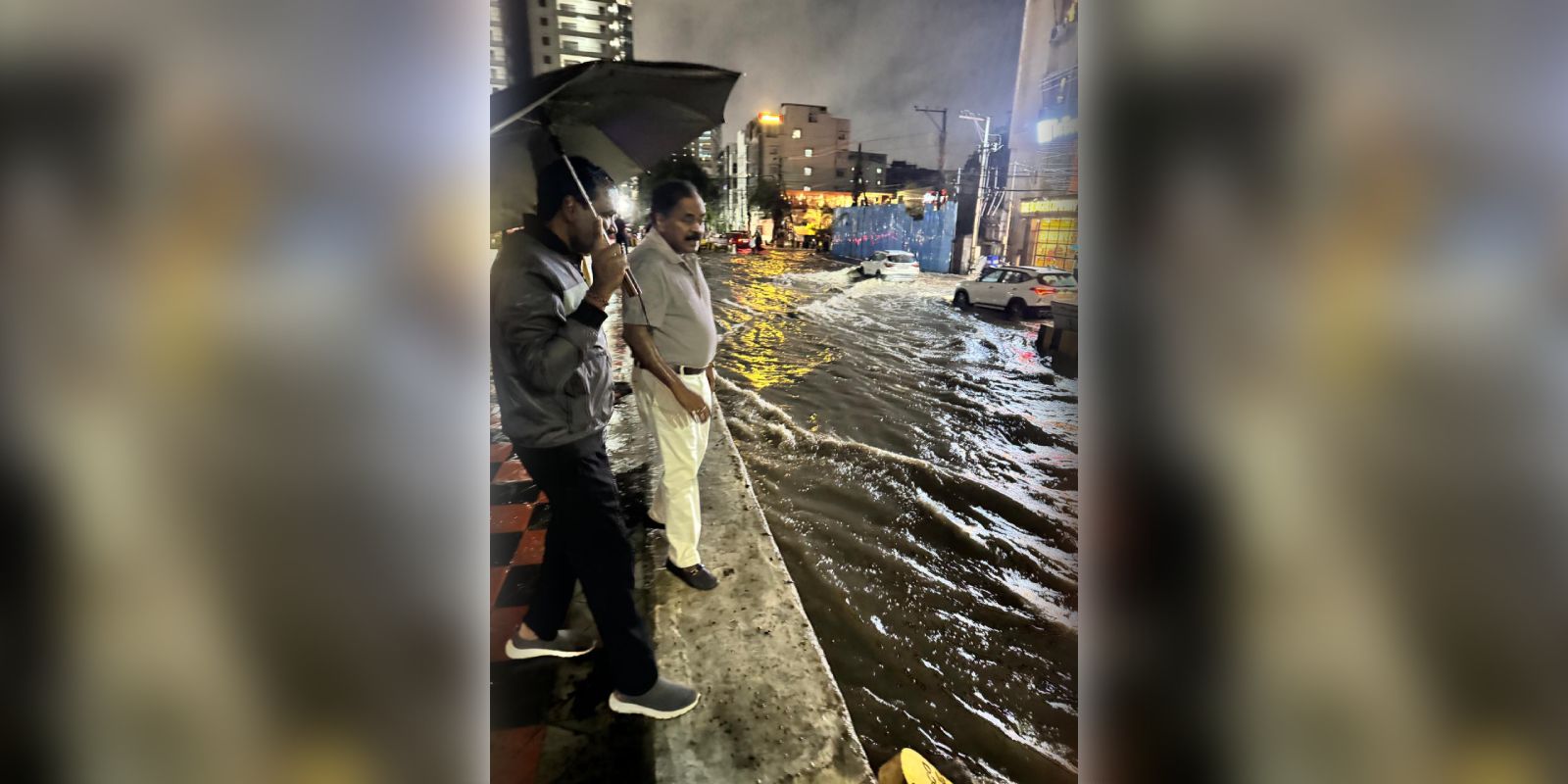 Heavy rains lash Hyderabad