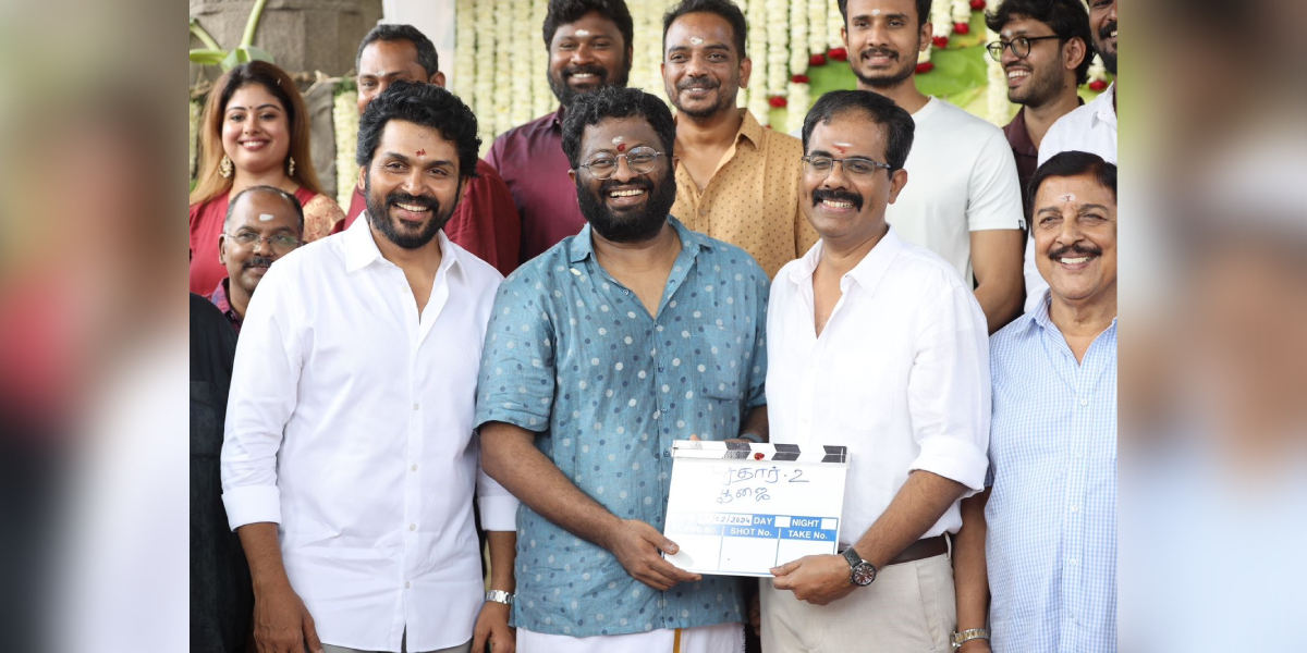 Karthi's Sardar 2 officially launched
