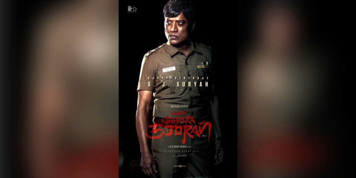 SJ Suryah in Vikram's 'Veera Dheera Sooran'. (X)