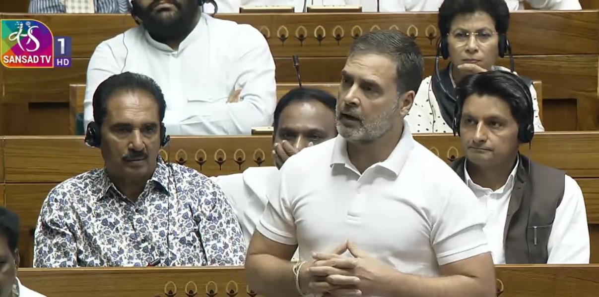 Rahul Gandhi in Lok Sabha