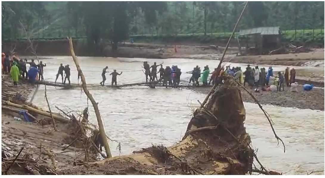 Search and rescue operations resumed by 7 am on Wednesday. (Screengrab)