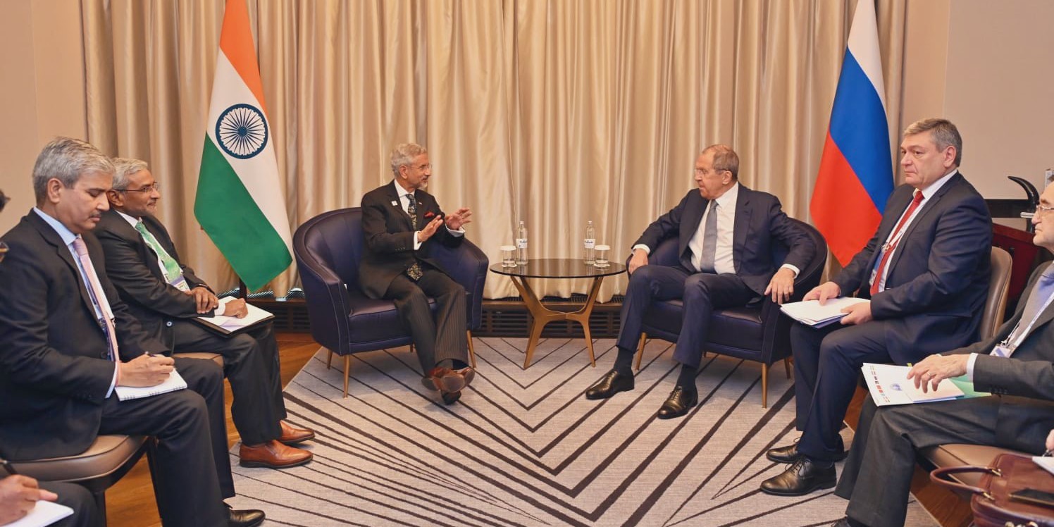 S Jaishankar with Russian Foreign Minister Sergey Lavrov. (X)