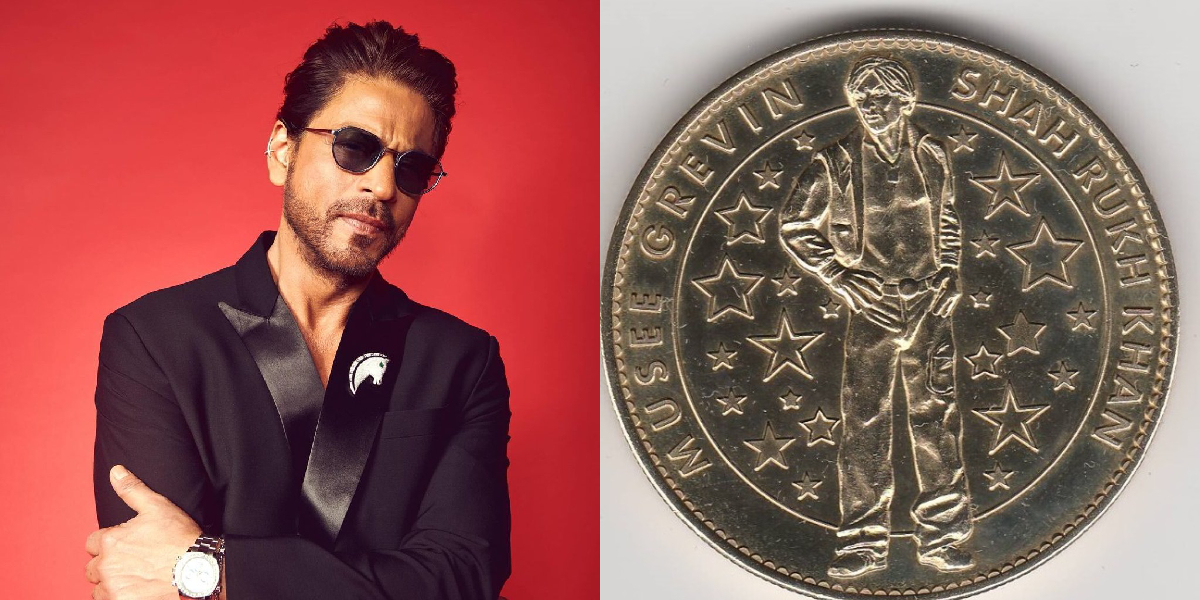 Shah Rukh Khan the first Indian actor to get customised gold coin by Paris museum