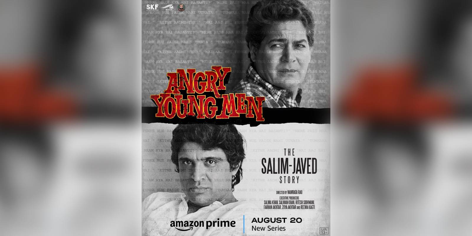 A poster of the series Young Andgry Men