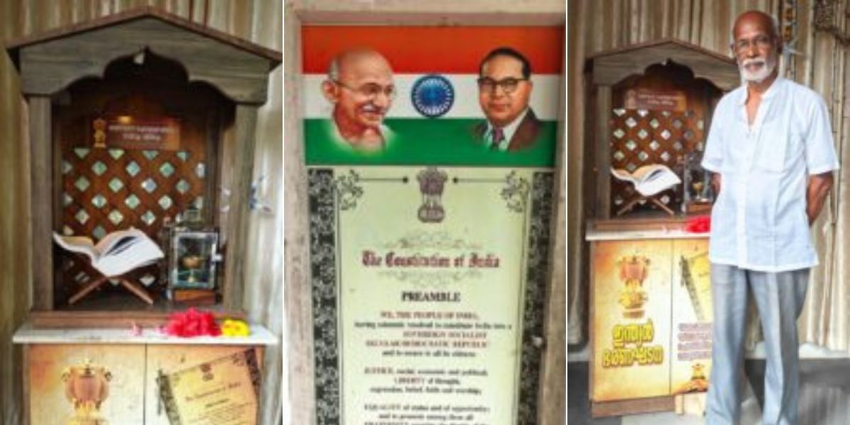 A temple for Constitution in Kerala