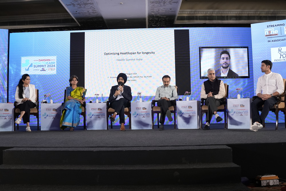 Doctors at Dakshin Healthcare summit revealing secrets to longevity