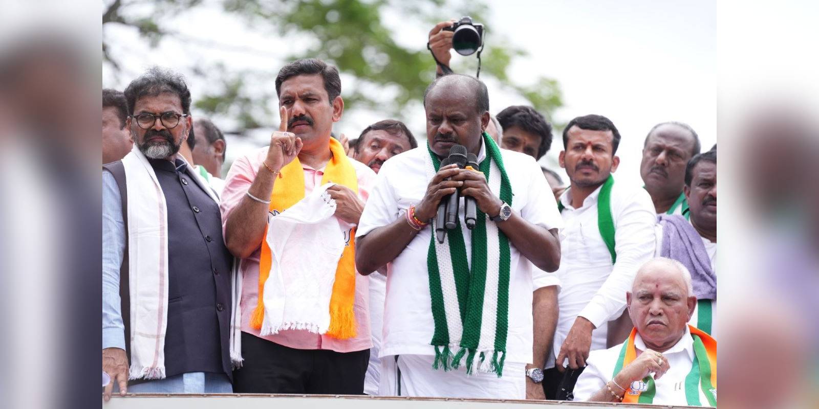 Karnataka BJP JD(S) HD Kumaraswamy Channapatna CP Yogeshwar