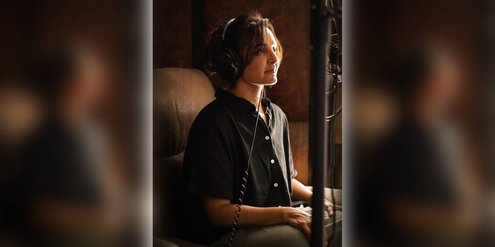 Manju Warrier dubbing for Vettaiyan