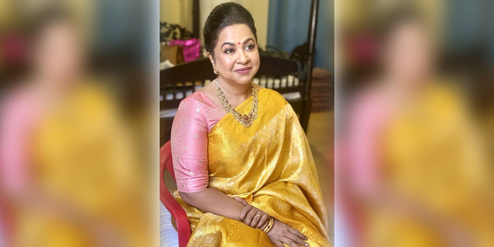 Radikaa Sarathkumar. (X)