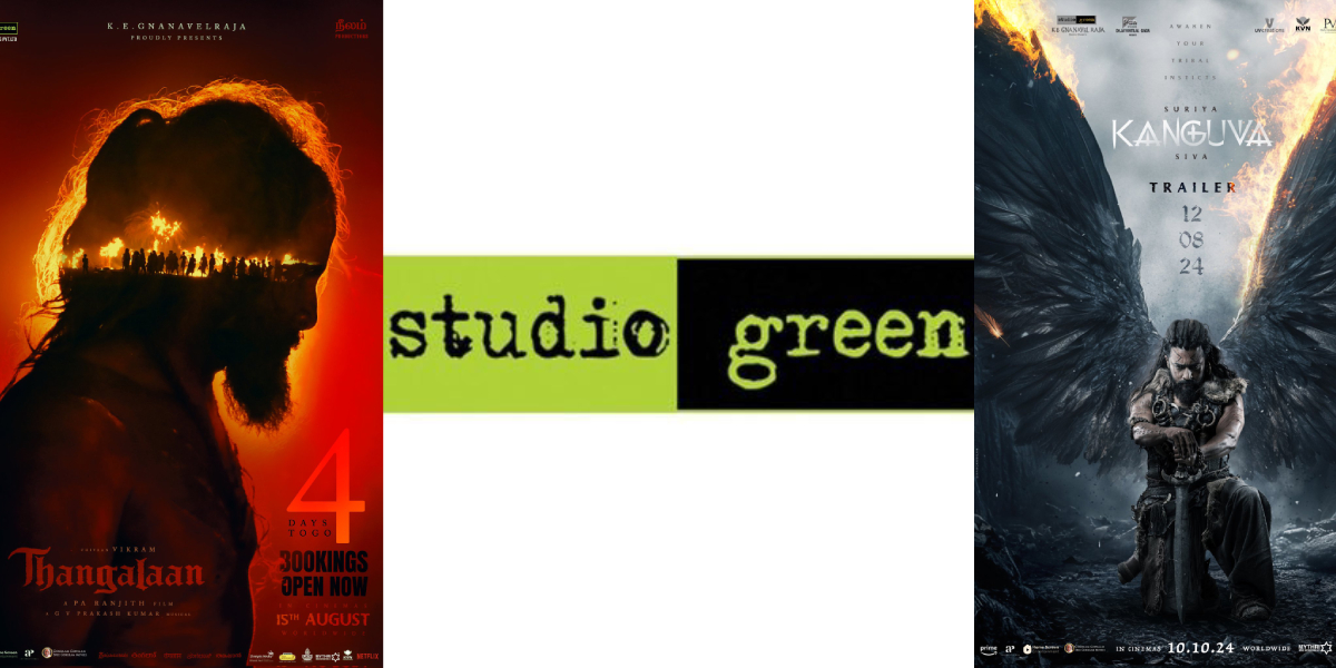 Studio Green is bankrolling both Thangalaan and Kanguva