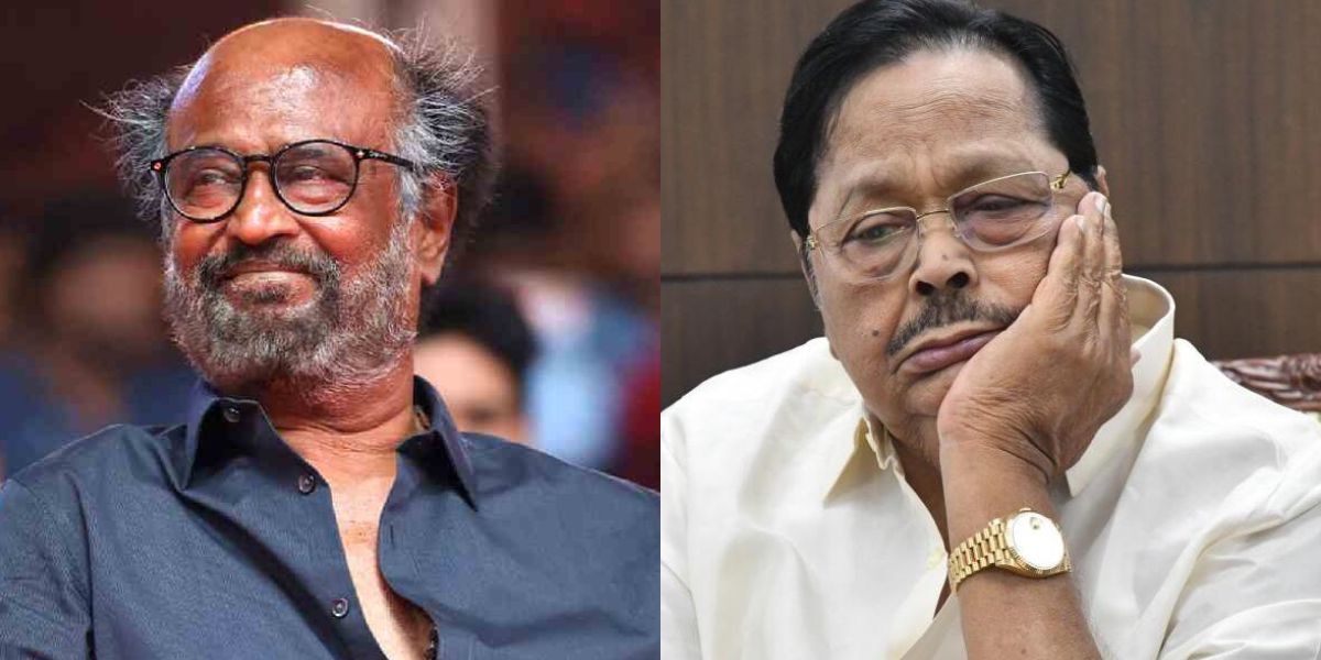 Rajinikanth; Duraimurugan. (X)