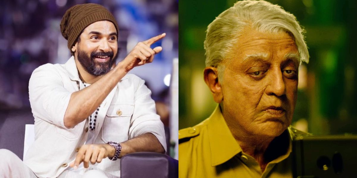 Sivakarthikeyan; Kamal Haasan in 'Indian 2'. (X)