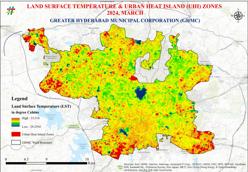 Hyderabad turns into a cluster of Urban Heat Islands: What it means