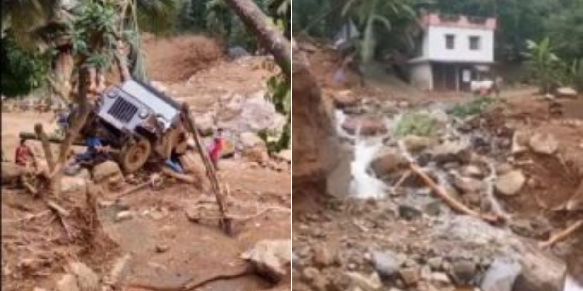 Landslide at Kozhikode's Vilangadu