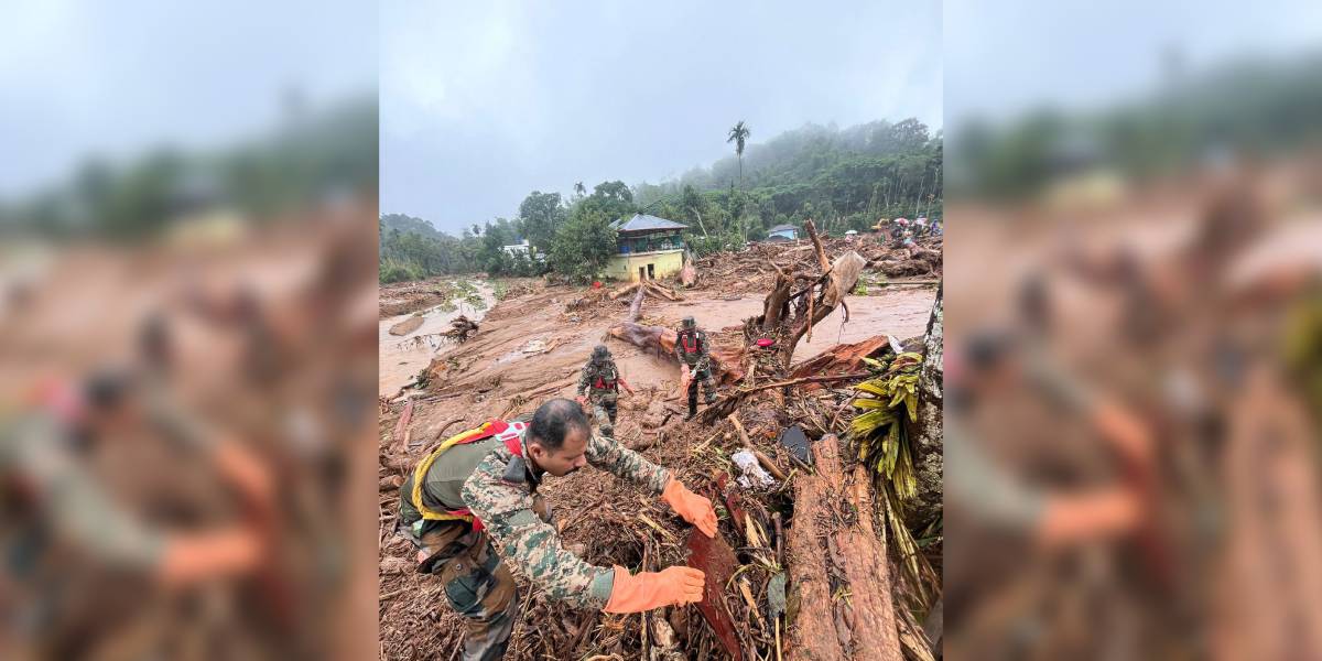 Villages have been wiped out, and rescue workers do not expect to save many who have been buried under mud and debris. (Supplied)