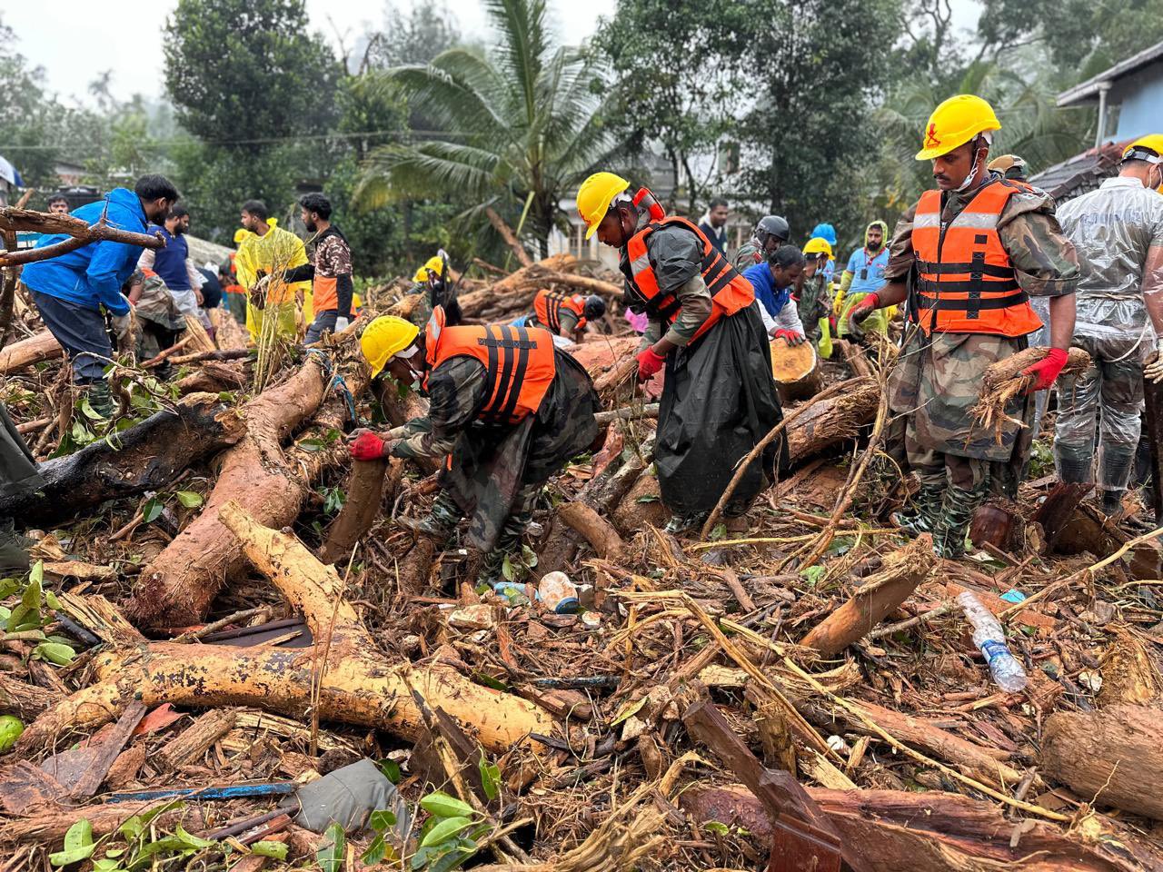 Wayanad, Day 4: Let-up in rain, death toll rises to 210