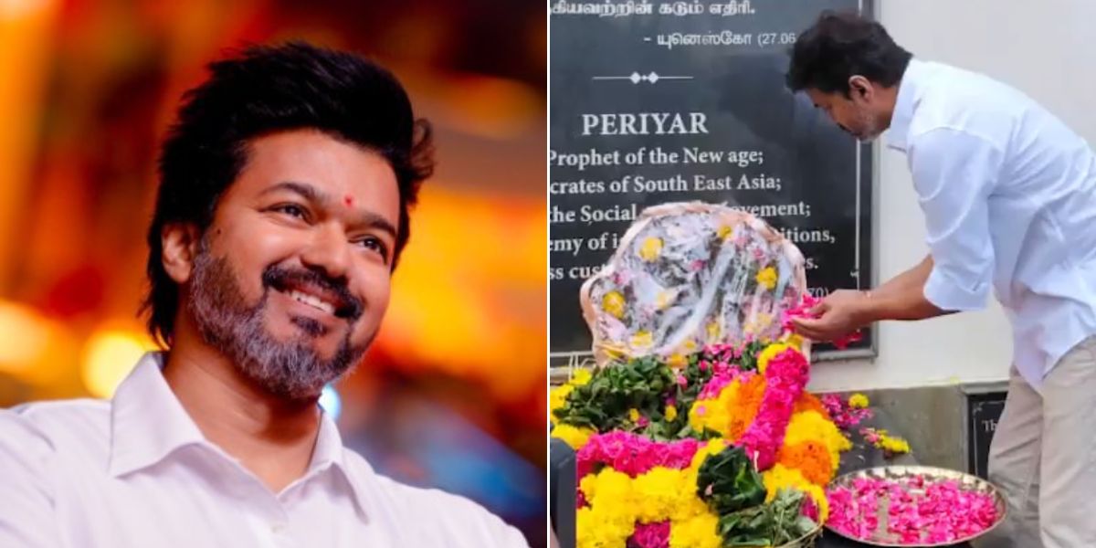 Actor Vijay's visit to Thanthai Periyar memorial sparks debate
