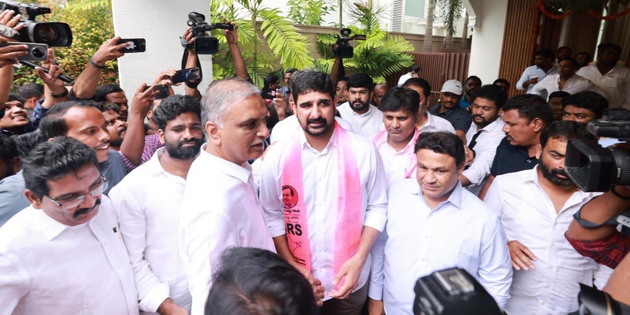 BRS meeting Arekapudi Gandhi