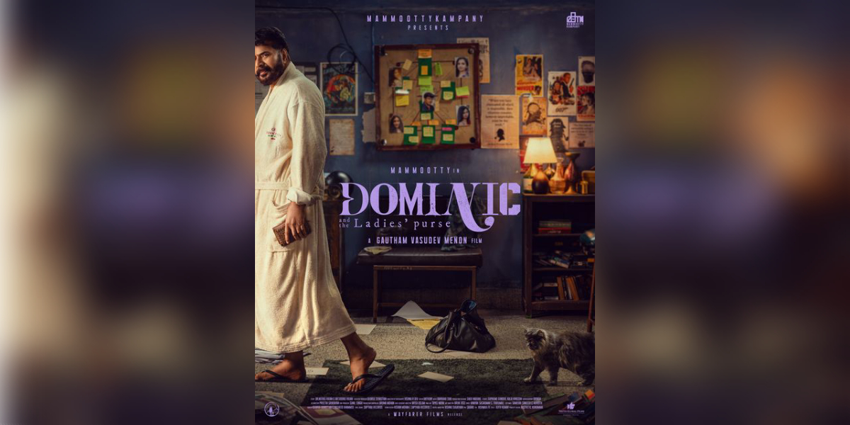 Mammootty's new movie with Gautham Menon titled ‘Dominic and The Lady’s Purse’
