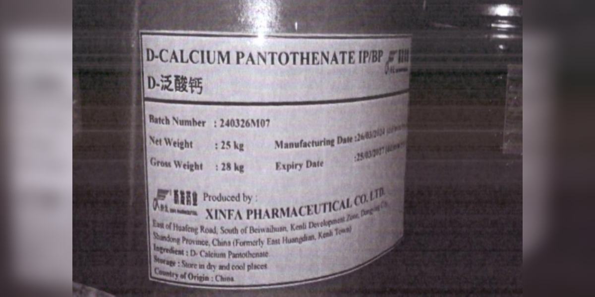 Telangana drug controller expose counterfeit supplement from China for skin and brain health