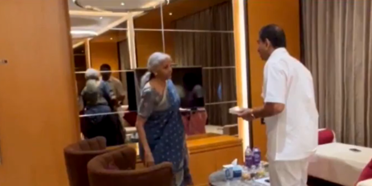 Sitharaman's apology to Annapoorna Srinivasan