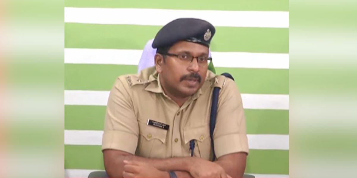 Sujith Das IPS. (Screengrab)
