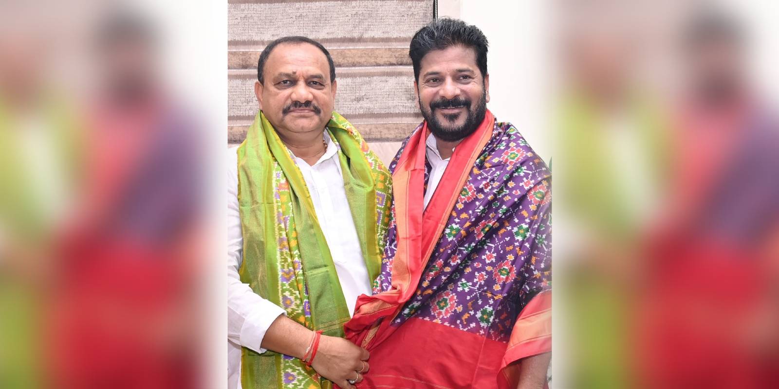 Telangana CM Revanth with TPCC president Mahesh Goud