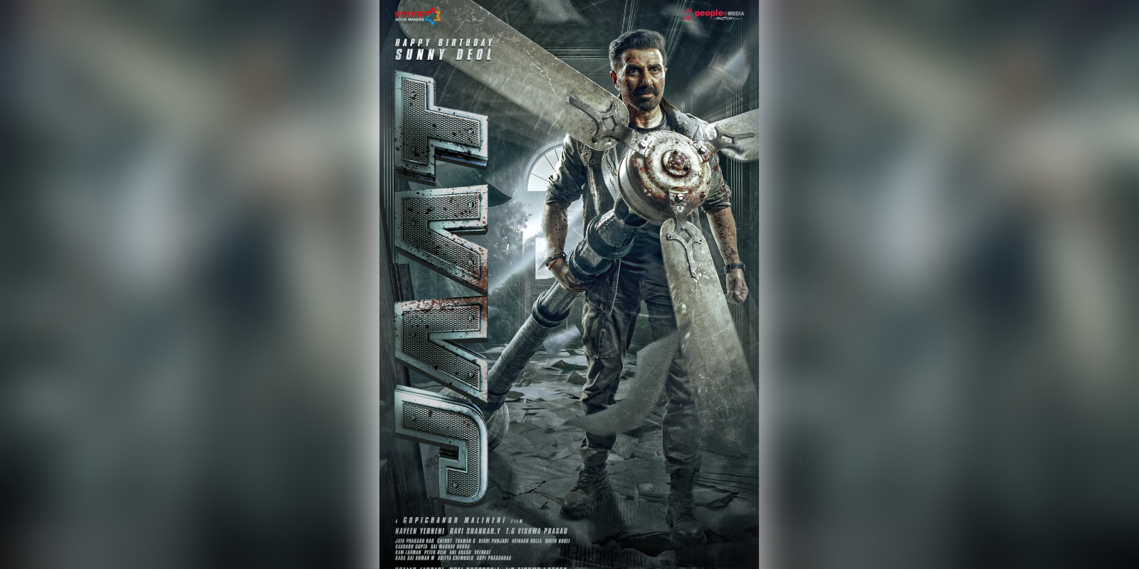 A poster of the film Jaat