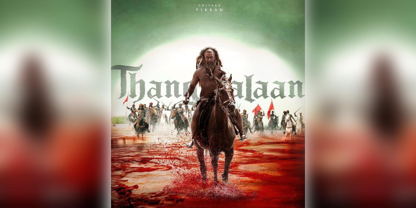 A poster of the film Thangalaan