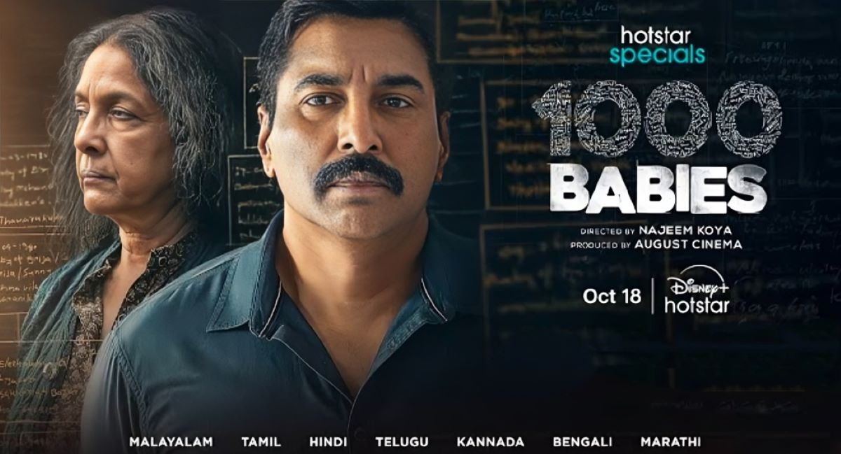 A poster of the web series 1000 Babies