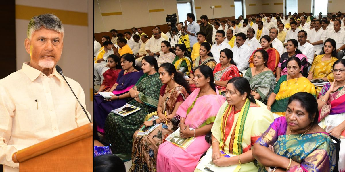 Andhra CM talks about 2029 elections to TDP legislators