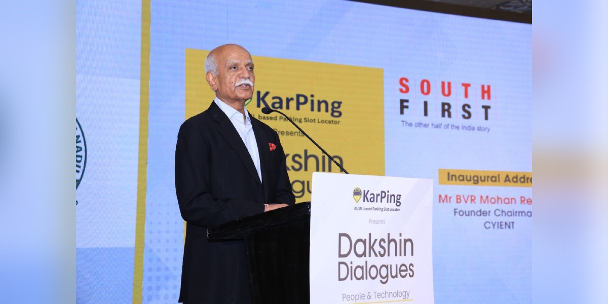 BVR Mohan Reddy at the Dakshin Dialogues 2024