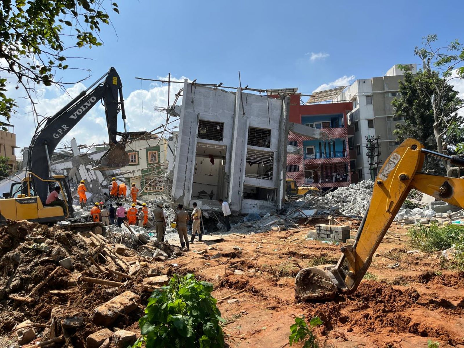 Bengaluru building collapse