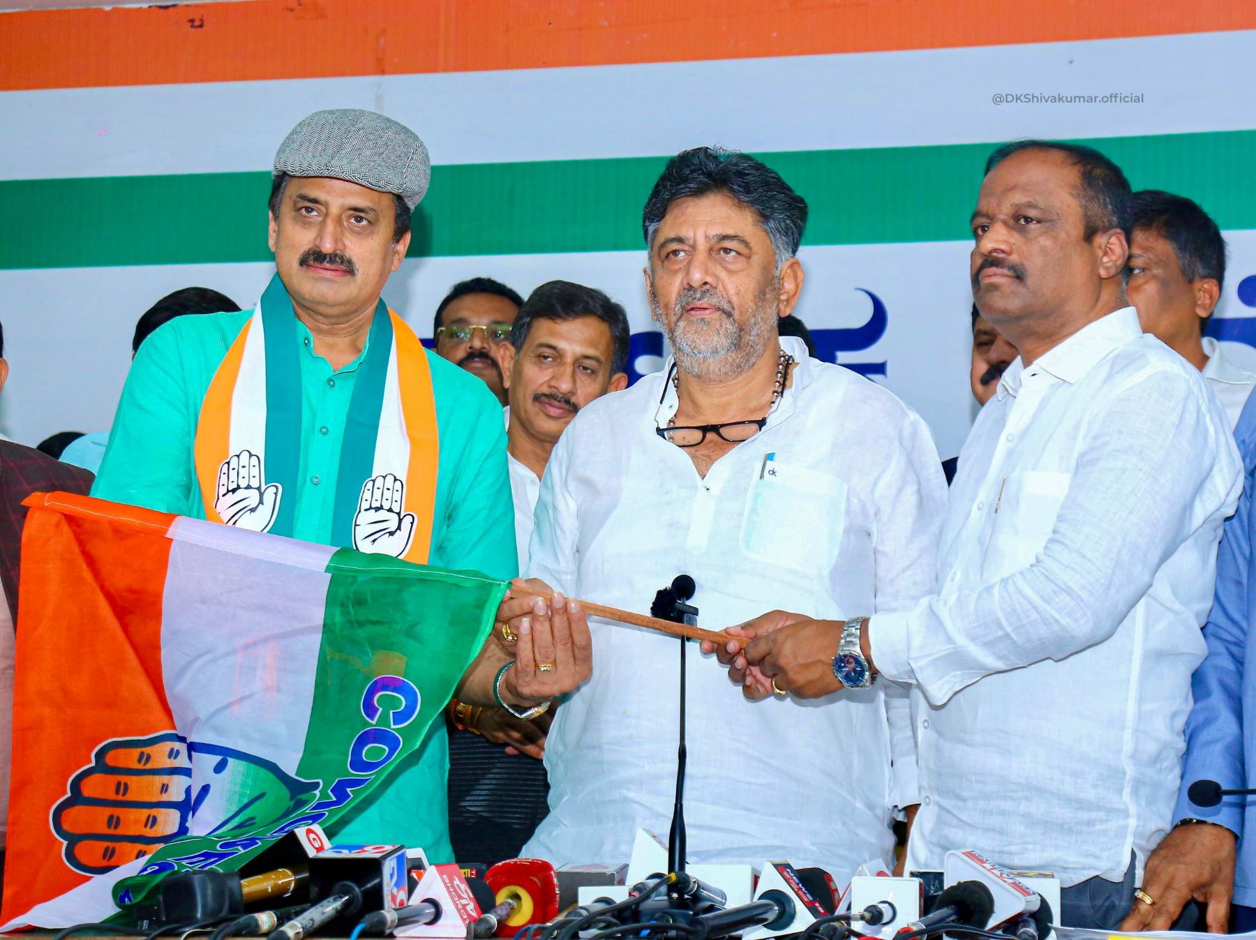 CP Yogeshwara Channapatna assembly by-polls Congress BJP Karnataka