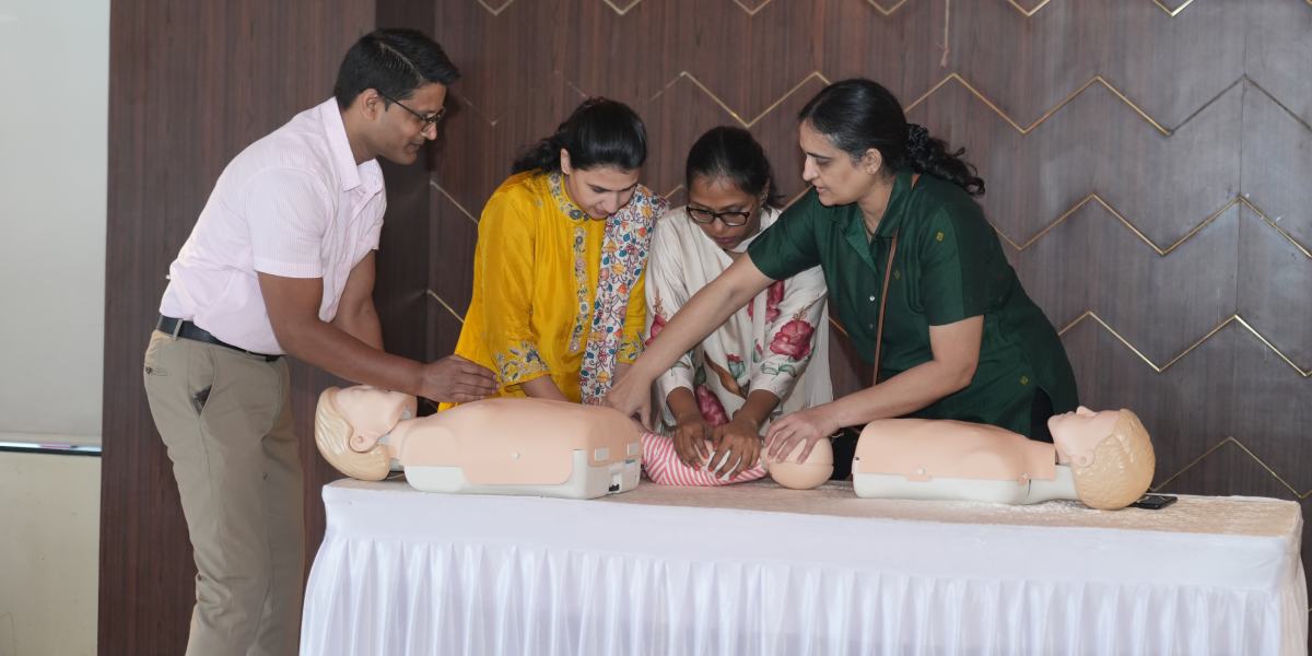 CPR training