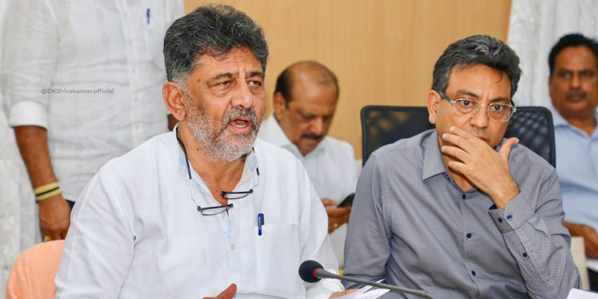 DK Shivakumar on steps to prevent Bengaluru floods
