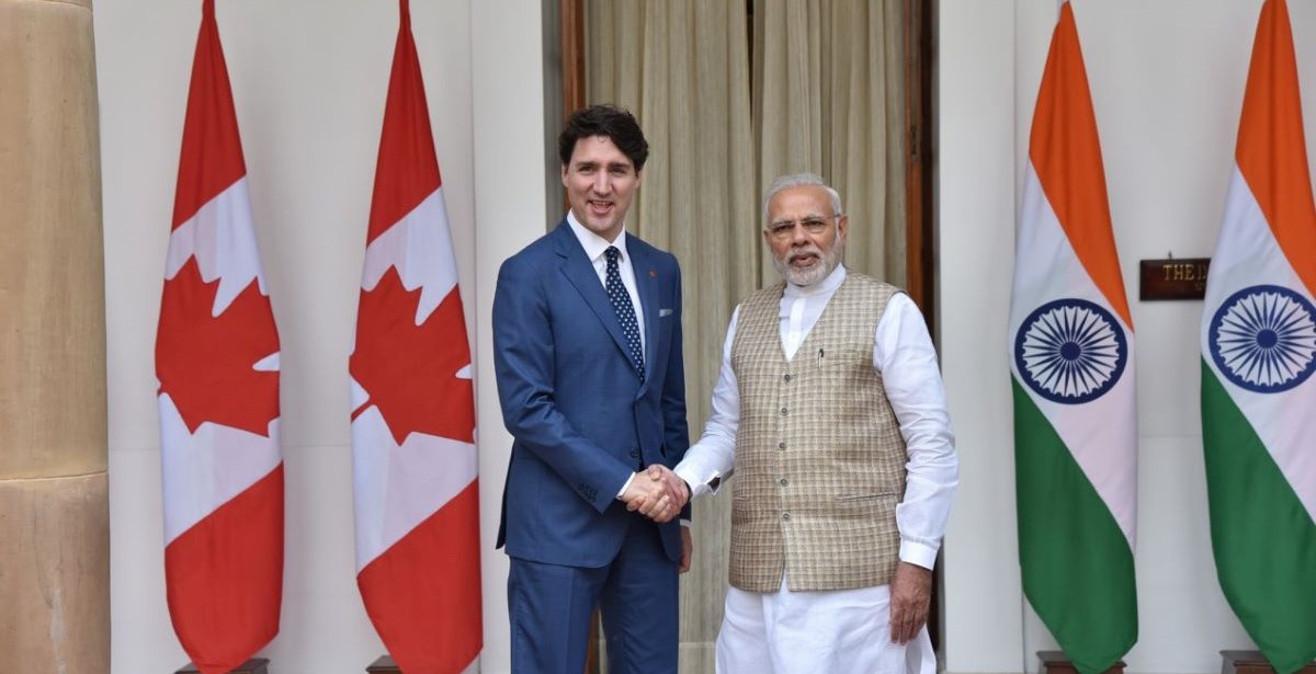PM Modi and Canada PM Justin Trudeau