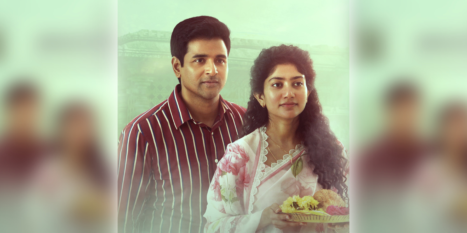 A poster of the film Amaran