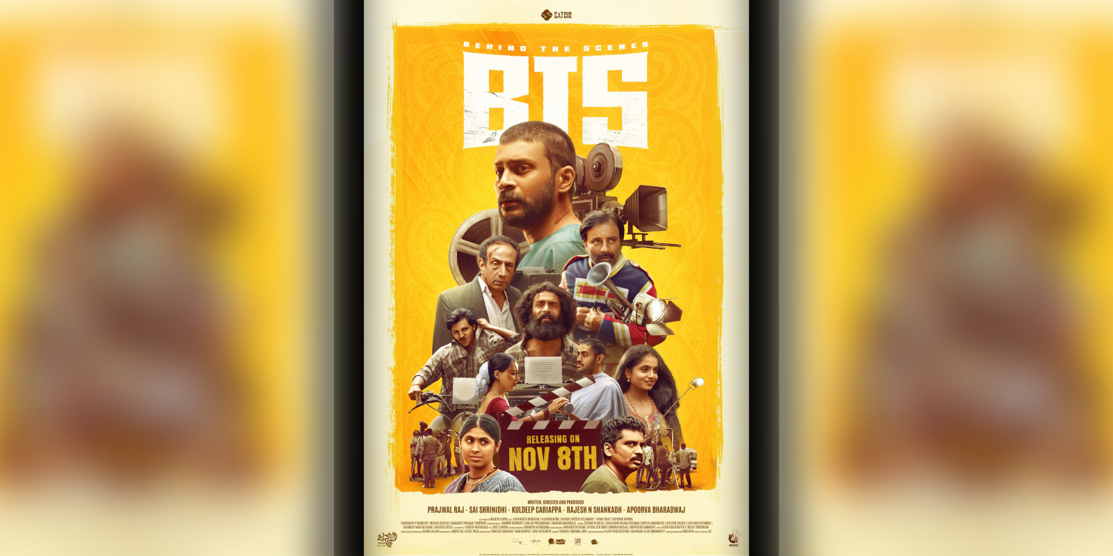 A poster of the film BTS